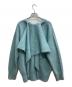 MIESROHE (ミースロエ) スカーフデザインモヘアシャギーカーデ ブルー サイズ:FREE：5000円