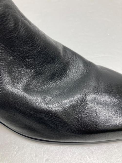 Whoop-de-doo（フープディドゥ）Whoop-de-doo (フープディドゥ) サイドジップヒールブーツ ブラック サイズ:24 1/2の古着・服飾アイテム