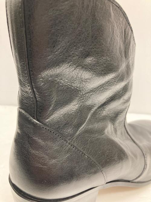 Whoop-de-doo（フープディドゥ）Whoop-de-doo (フープディドゥ) サイドジップヒールブーツ ブラック サイズ:24 1/2の古着・服飾アイテム