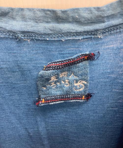 45R（フォーティファイブ・アール）45R (フォーティファイブ・アール) カフタンワンピース ブルー サイズ:Freeの古着・服飾アイテム