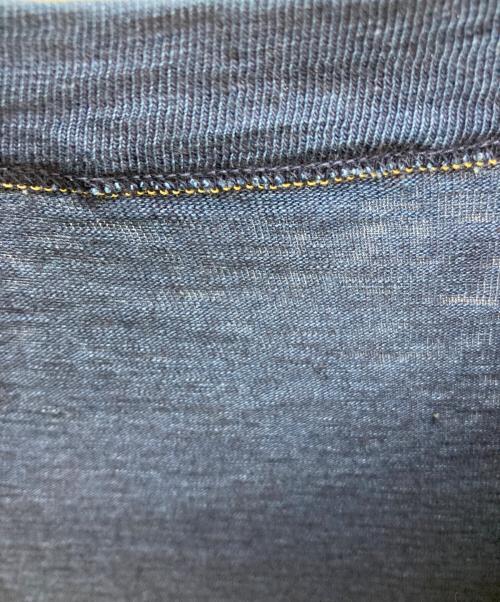 45R（フォーティファイブ・アール）45R (フォーティファイブ・アール) 天竺カットソーワンピース インディゴ サイズ:FREEの古着・服飾アイテム