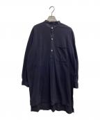 45Rフォーティファイブ・アール）の古着「ヘンリーネックワンピース」｜ネイビー
