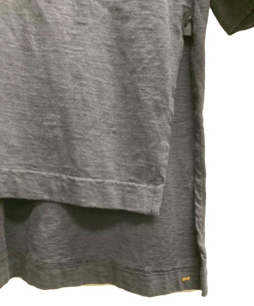 45R（フォーティファイブ・アール）45R (フォーティファイブ・アール) ヘンリーネックワンピース ネイビー サイズ:2の古着・服飾アイテム