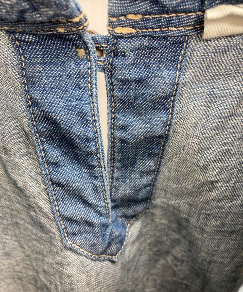 45R（フォーティファイブ・アール）45R (フォーティファイブ・アール) ダンガリーデニムのMキャミ ブルー サイズ:Freeの古着・服飾アイテム