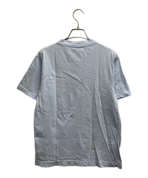 45R（フォーティファイブ・アール）45R (フォーティファイブ・アール) 天竺カットソー ブルー サイズ:1の古着・服飾アイテム