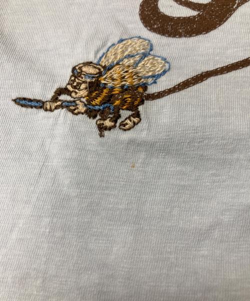 45R（フォーティファイブ・アール）45R (フォーティファイブ・アール) 天竺カットソー ブルー サイズ:1の古着・服飾アイテム