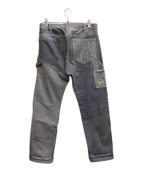 児島ジーンズ（コジマジーンズ）児島ジーンズ (コジマジーンズ) ヒッコリーペインターパンツ ネイビー サイズ:W36の古着・服飾アイテム