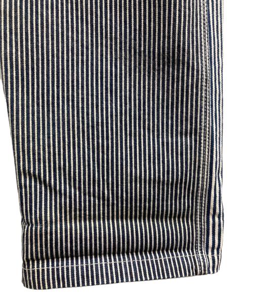 児島ジーンズ（コジマジーンズ）児島ジーンズ (コジマジーンズ) ヒッコリーペインターパンツ ネイビー サイズ:W36の古着・服飾アイテム