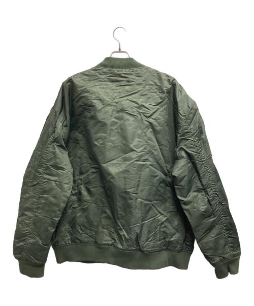 PROCLUB（プロクラブ）PROCLUB (プロクラブ) MA-1ジャケット カーキ サイズ:3XLの古着・服飾アイテム