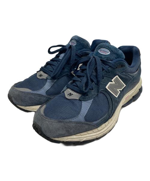 NEW BALANCE（ニューバランス）NEW BALANCE (ニューバランス) ローカットスニーカー ネイビー サイズ:25.5cmの古着・服飾アイテム