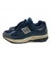NEW BALANCE (ニューバランス) ローカットスニーカー ネイビー サイズ:25.5cm：7000円