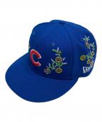 New Era×TAKASHI MURAKAMIニューエラ×タカシ ムラカミ）の古着「9Fifty Cubs Snapback Hat」｜ブルー