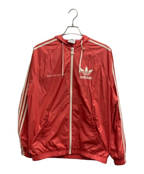 adidas（アディダス）adidas (アディダス) メローライドクラブ ウインドブレーカー レッド サイズ:Mの古着・服飾アイテム