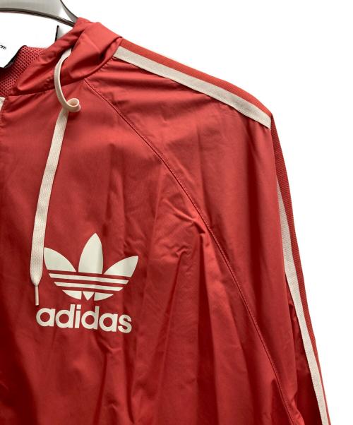 adidas（アディダス）adidas (アディダス) メローライドクラブ ウインドブレーカー レッド サイズ:Mの古着・服飾アイテム
