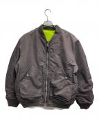 DIESELディーゼル）の古着「J-MATTANリバーシブルブルゾン」｜ブラウン