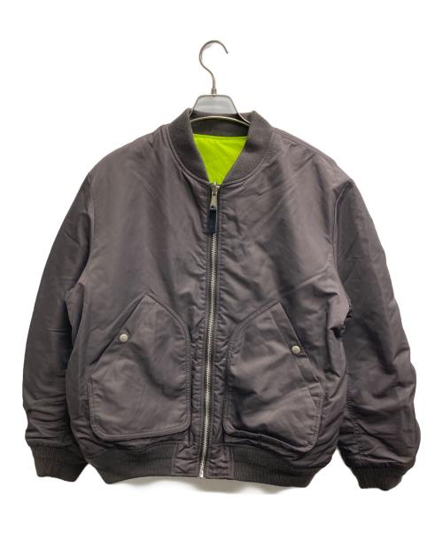 DIESEL（ディーゼル）DIESEL (ディーゼル) J-MATTANリバーシブルブルゾン ブラウン サイズ:48の古着・服飾アイテム