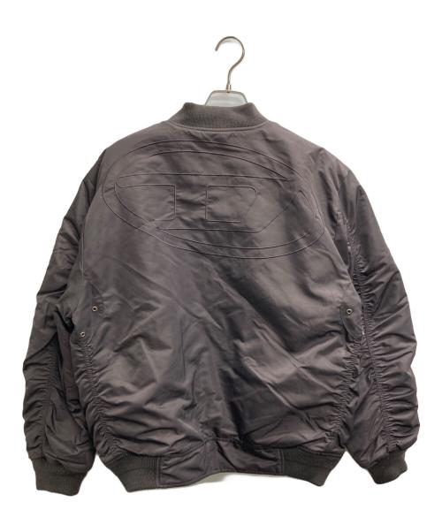 DIESEL（ディーゼル）DIESEL (ディーゼル) J-MATTANリバーシブルブルゾン ブラウン サイズ:48の古着・服飾アイテム