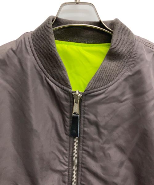 DIESEL（ディーゼル）DIESEL (ディーゼル) J-MATTANリバーシブルブルゾン ブラウン サイズ:48の古着・服飾アイテム