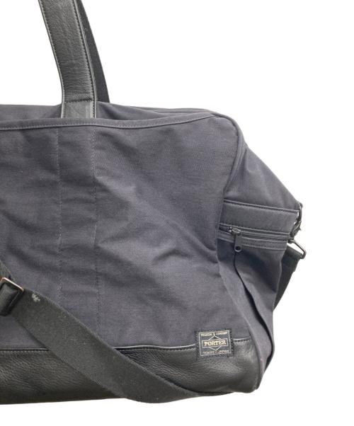 PORTER（ポーター）PORTER (ポーター) フリッター2WAY ボストンバッグ ブラックの古着・服飾アイテム