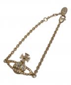 Vivienne Westwoodヴィヴィアンウエストウッド）の古着「MAYFAIR BAS RELIEF BRACELET」｜ゴールド