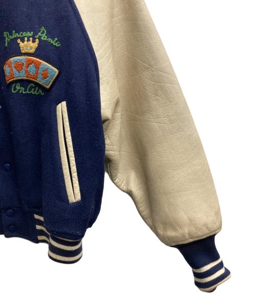 ON AIR（オン エアー）ON AIR (オン エアー) スタジャン ネイビー サイズ:Mの古着・服飾アイテム