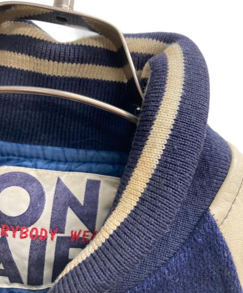 ON AIR（オン エアー）ON AIR (オン エアー) スタジャン ネイビー サイズ:Mの古着・服飾アイテム