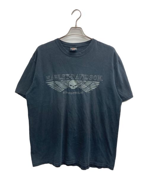 HARLEY-DAVIDSON（ハーレーダビッドソン）HARLEY-DAVIDSON (ハーレーダビッドソン) Tシャツ ブラック サイズ:XLの古着・服飾アイテム