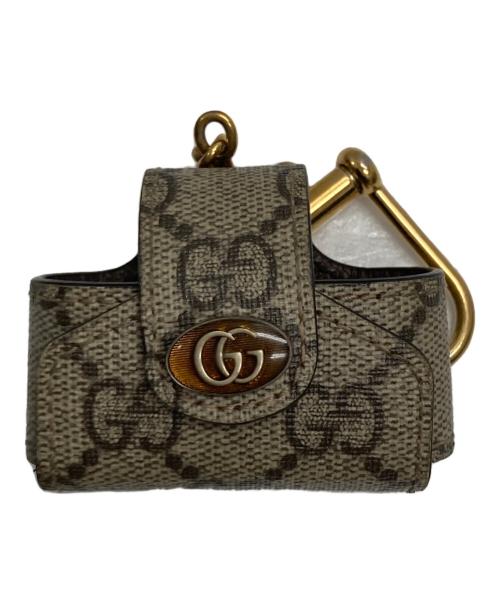 GUCCI（グッチ）GUCCI (グッチ) GGスプリーム/ Airpods Proケース ベージュの古着・服飾アイテム
