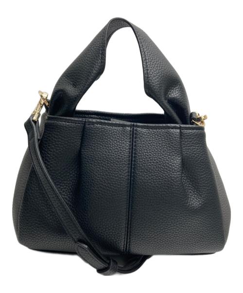 Samantha Thavasa（サマンサタバサ）Samantha Thavasa (サマンサタバサ) タックワンハンドルバッグ ブラックの古着・服飾アイテム