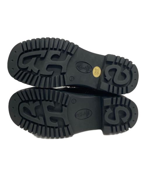 あしながおじさん（アシナガオジサン）あしながおじさん (アシナガオジサン) ビンテージレースアップブーツ ブラウン サイズ:24cmの古着・服飾アイテム