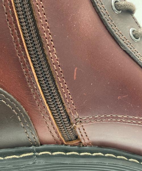 あしながおじさん（アシナガオジサン）あしながおじさん (アシナガオジサン) ビンテージレースアップブーツ ブラウン サイズ:24cmの古着・服飾アイテム