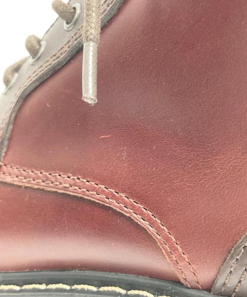 あしながおじさん（アシナガオジサン）あしながおじさん (アシナガオジサン) ビンテージレースアップブーツ ブラウン サイズ:24cmの古着・服飾アイテム