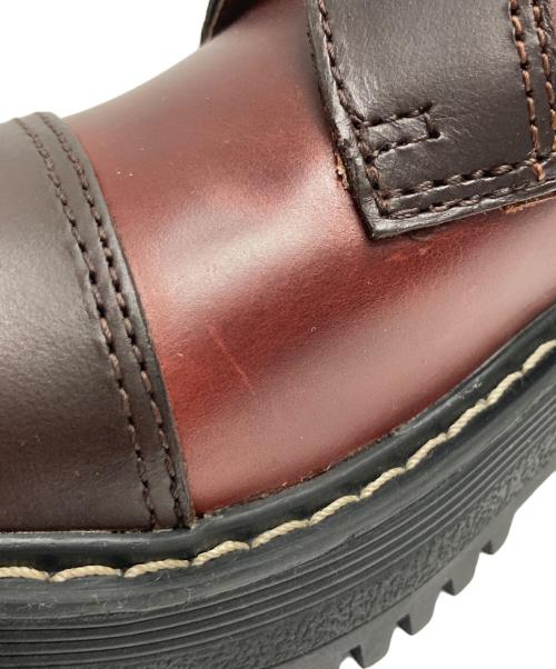 あしながおじさん（アシナガオジサン）あしながおじさん (アシナガオジサン) ビンテージレースアップブーツ ブラウン サイズ:24cmの古着・服飾アイテム