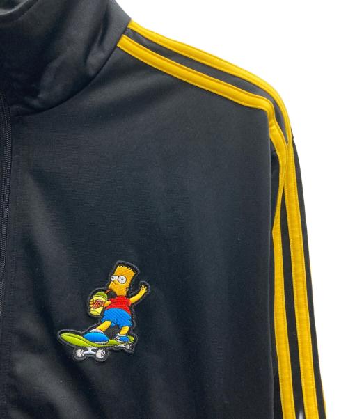 adidas（アディダス）adidas (アディダス) The SIMPSONS (ザ シンプソンズ) トラックジャケット ブラック サイズ:Lの古着・服飾アイテム