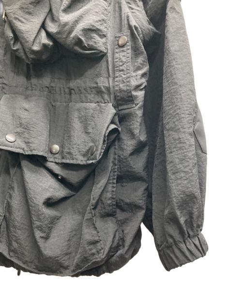 YOKE（ヨーク）YOKE (ヨーク) NYLON MULTI POCKETS DETACHABLE UTILITY BLOUSON ブラック サイズ:2の古着・服飾アイテム
