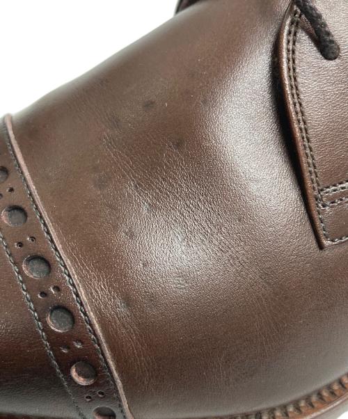 SCOTCH GRAIN（スコッチグレイン）SCOTCH GRAIN (スコッチグレイン) ストレートチップシューズ ブラック サイズ:25.5cmの古着・服飾アイテム