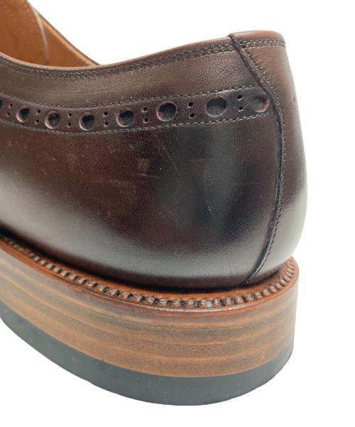 SCOTCH GRAIN（スコッチグレイン）SCOTCH GRAIN (スコッチグレイン) ストレートチップシューズ ブラック サイズ:25.5cmの古着・服飾アイテム