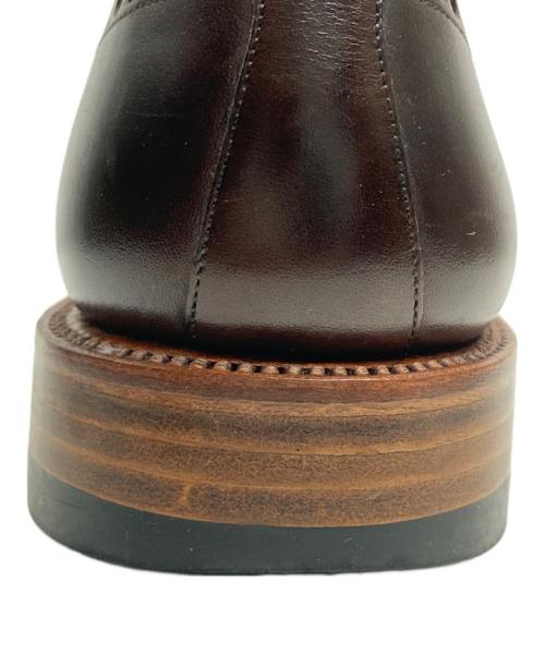 SCOTCH GRAIN（スコッチグレイン）SCOTCH GRAIN (スコッチグレイン) ストレートチップシューズ ブラック サイズ:25.5cmの古着・服飾アイテム