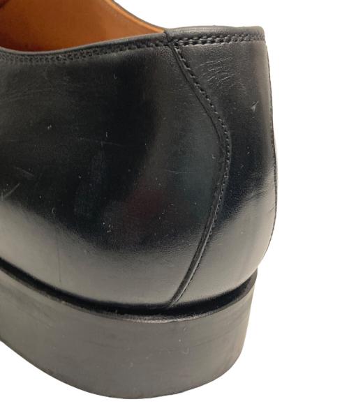SCOTCH GRAIN（スコッチグレイン）SCOTCH GRAIN (スコッチグレイン) ストレートチップシューズ ブラック サイズ:25.5cmの古着・服飾アイテム