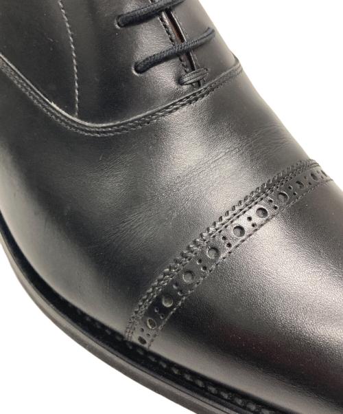 SCOTCH GRAIN（スコッチグレイン）SCOTCH GRAIN (スコッチグレイン) ストレートチップシューズ ブラック サイズ:25.5cmの古着・服飾アイテム