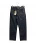 ZARA（ザラ）の古着「先染めデニムパンツ」｜ブラック
