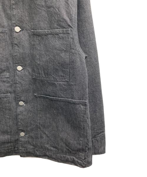 ZARA（ザラ）ZARA (ザラ) STUDIO NICHOLSON (スタジオ ニコルソン) カバーオール ブラック サイズ:Sの古着・服飾アイテム