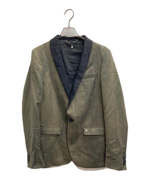 DIESEL（ディーゼル）DIESEL (ディーゼル) テーラードジャケット グリーン サイズ:Sの古着・服飾アイテム