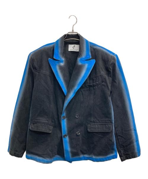 ARGUE CULTURE（アーギューカルチャー）ARGUE CULTURE (アーギューカルチャー) デニムジャケット ブラック サイズ:Sの古着・服飾アイテム