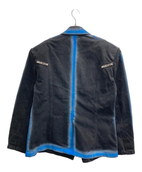 ARGUE CULTURE（アーギューカルチャー）ARGUE CULTURE (アーギューカルチャー) デニムジャケット ブラック サイズ:Sの古着・服飾アイテム