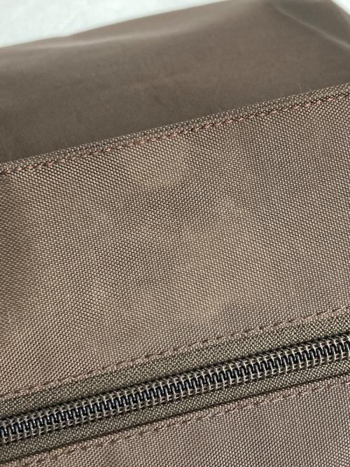 Herve Chapelier（エルベシャプリエ）Herve Chapelier (エルベシャプリエ) レザーハンドル舟型ショルダーL ブラウンの古着・服飾アイテム