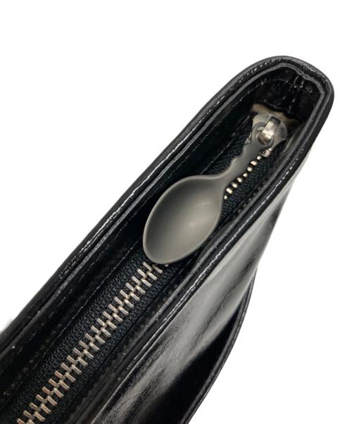 HIROKO HAYASHI（ヒロコ ハヤシ）HIROKO HAYASHI (ヒロコ ハヤシ) フリンジショルダーバッグ ブラックの古着・服飾アイテム