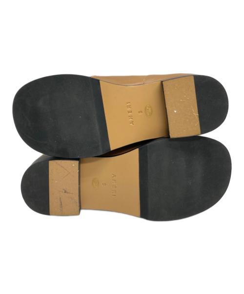 Ameri（アメリ）AMERI (アメリ) PLUMP U TIP SHOES ブラウン サイズ:Sの古着・服飾アイテム