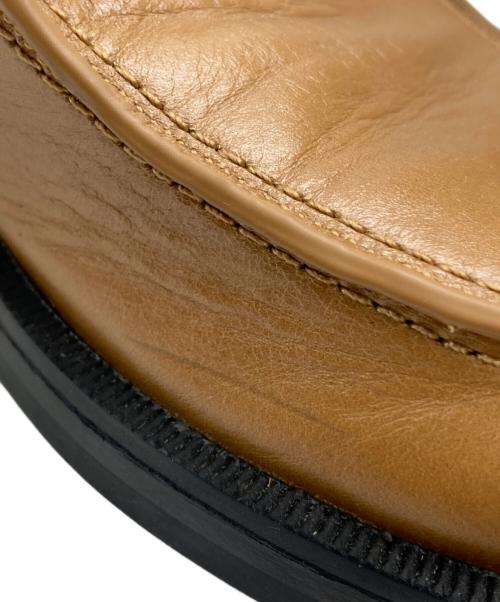 Ameri（アメリ）AMERI (アメリ) PLUMP U TIP SHOES ブラウン サイズ:Sの古着・服飾アイテム