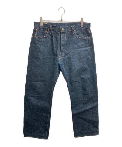 CANTON（キャントン）CANTON (キャントン) ノンウォッシュデニムパンツ インディゴ サイズ:W 36の古着・服飾アイテム